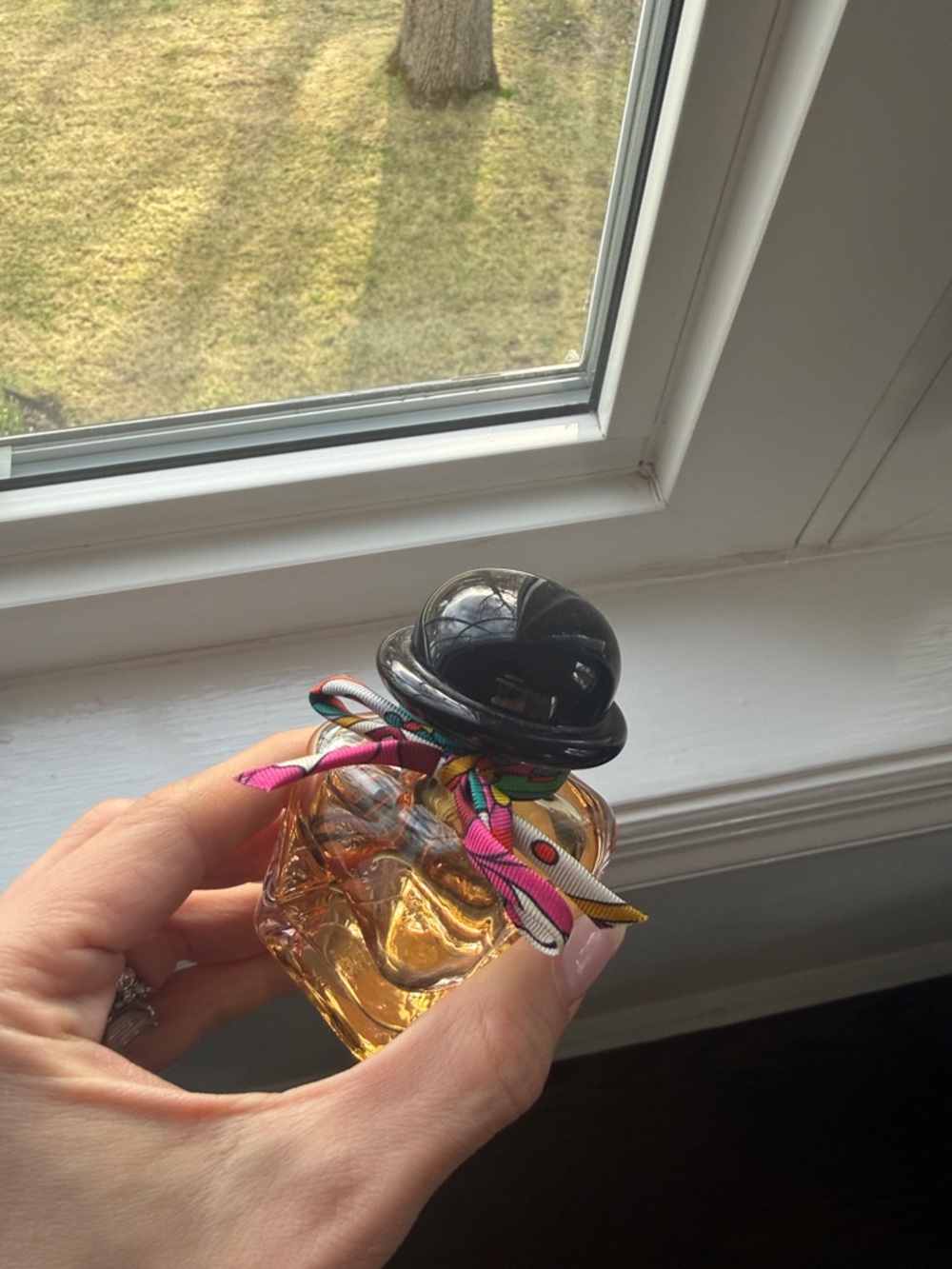 Twilly d'Hermes Eau de Parfum Bottle - Amber & Black. 50 ml. 1.6 fl oz. Used 6X - Picture 5 of 5